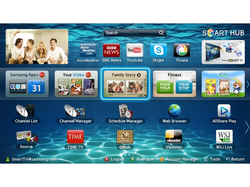 Samsung 7 Serisi Akll Monitrler HD TV zellii le Yaknda Trkiye'de