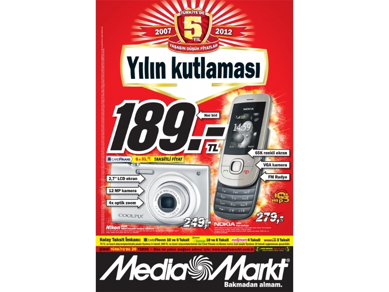 Media Markt 20 - 23 Mart 2012 ndirimleri