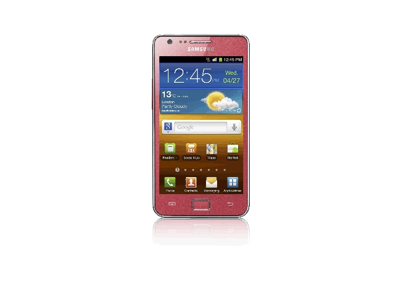 Samsung GALAXY SII, imdi Pembe Rengiyle Trkiye'de!