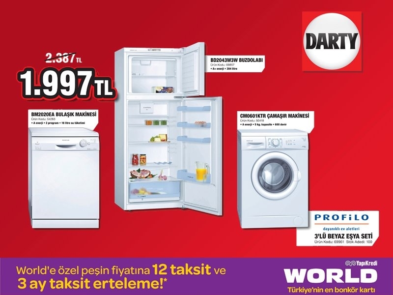 Darty 30 Mart - 2 Nisan 2012 Haftasonu Kampanyas
