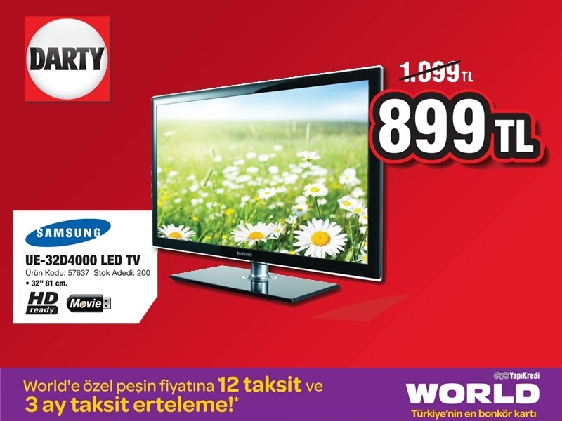 Darty 30 Mart - 2 Nisan 2012 Haftasonu Kampanyas