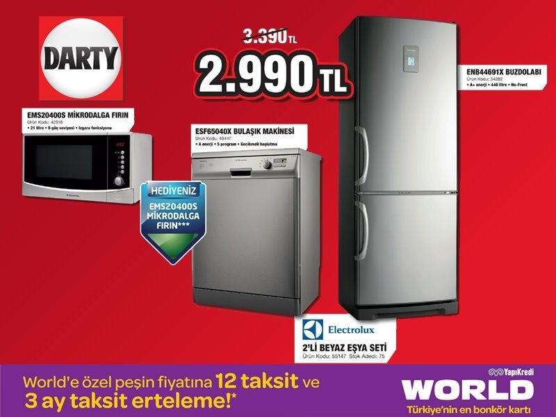Darty 30 Mart - 2 Nisan 2012 Haftasonu Kampanyas