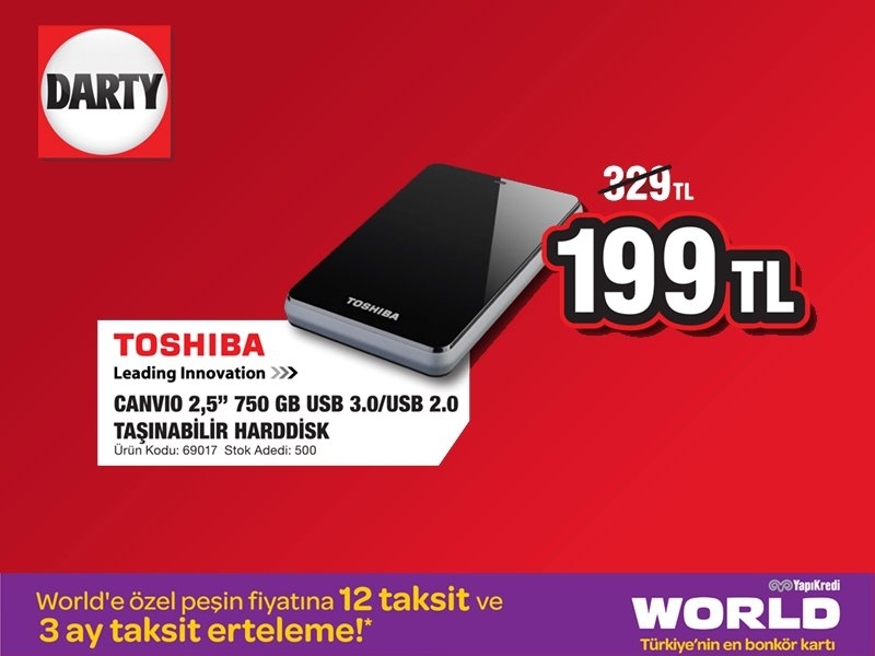 Darty 30 Mart - 2 Nisan 2012 Haftasonu Kampanyas