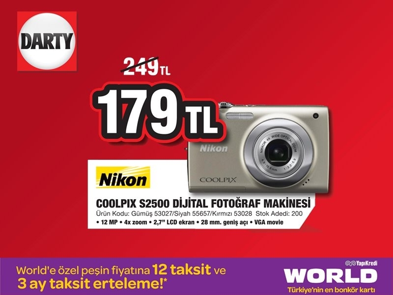 Darty 30 Mart - 2 Nisan 2012 Haftasonu Kampanyas
