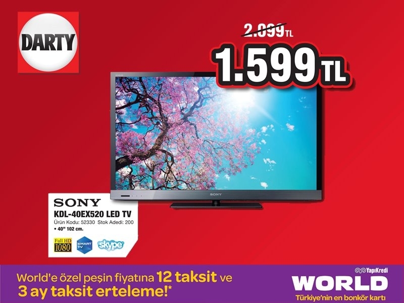 Darty 30 Mart - 2 Nisan 2012 Haftasonu Kampanyas