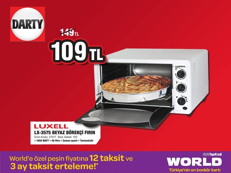 Darty 30 Mart - 2 Nisan 2012 Haftasonu Kampanyas