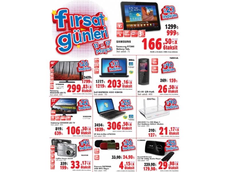 Bimeks 11 - 17 Mays Frsat Gnleri