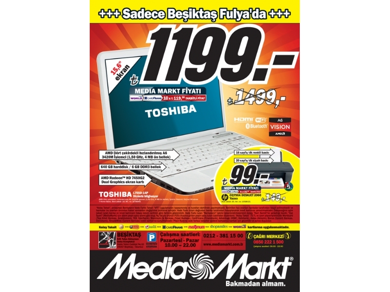 Media Markt 19 - 22 Temmuz Be�ikta� - 2