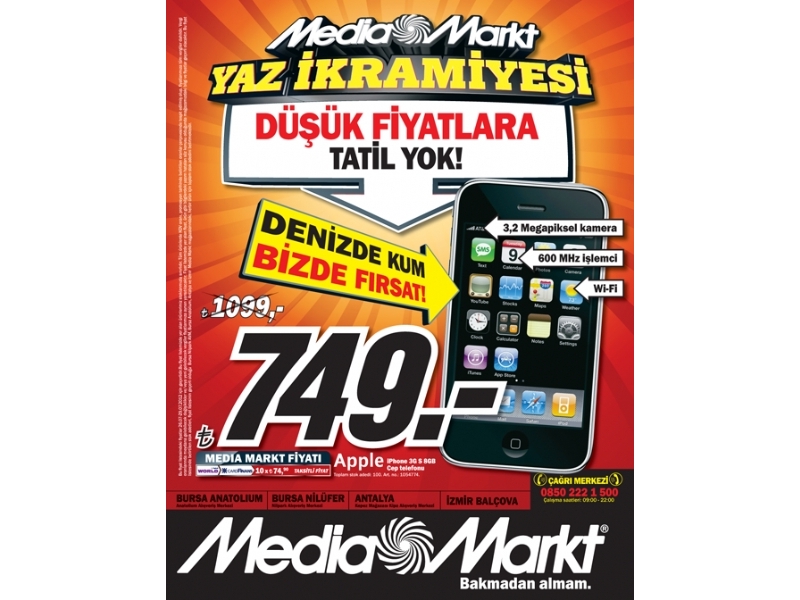 Media Markt 26 Temmuz Bursa, Antalya, zmir - 1