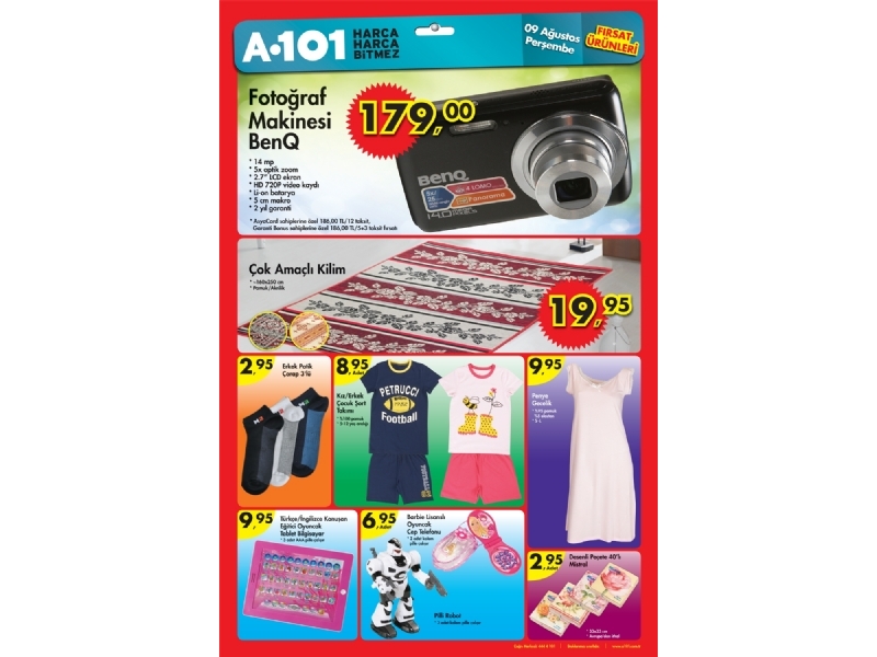 A101 Market 9 Austos 2012 - 2
