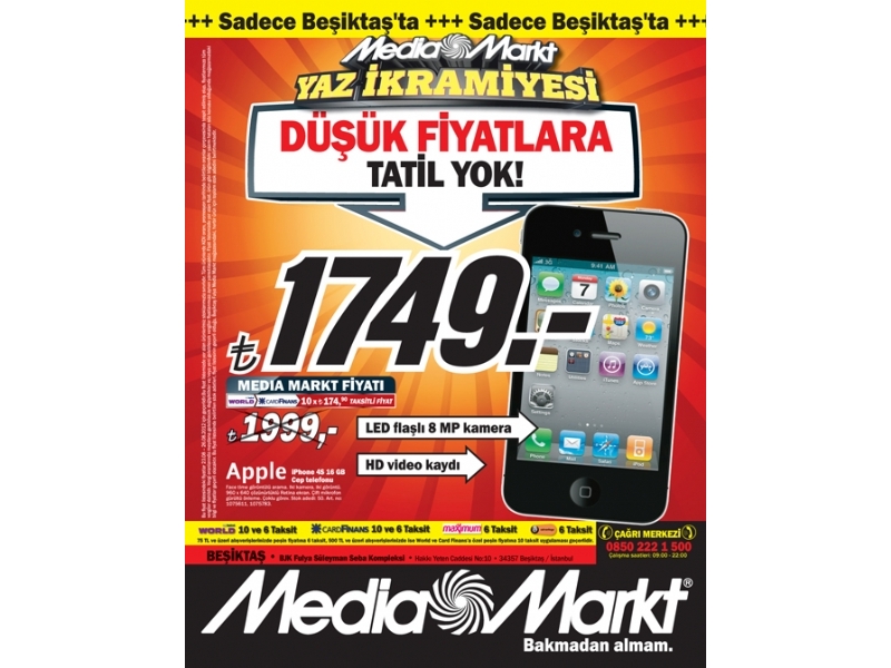 Media Markt 23 Austos Beikta - 1