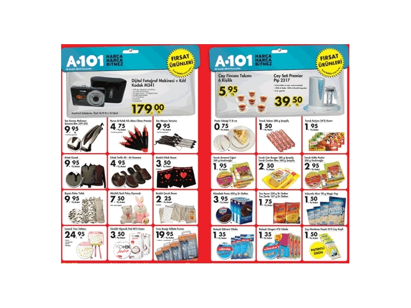 A101 spot rnler, indirimli rnler, a101 bror,