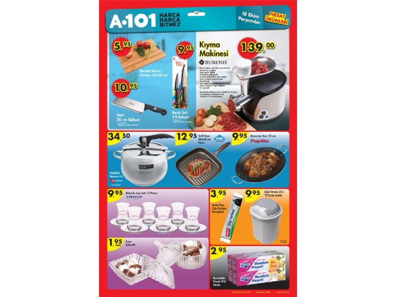 A101 Market 18 Ekim 2012 - 2