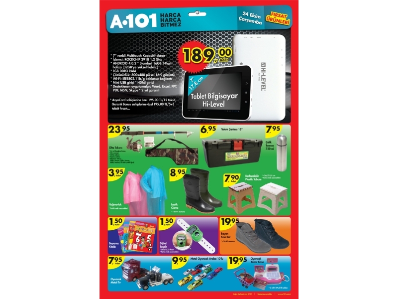 A101 Market 24 Ekim  - 1