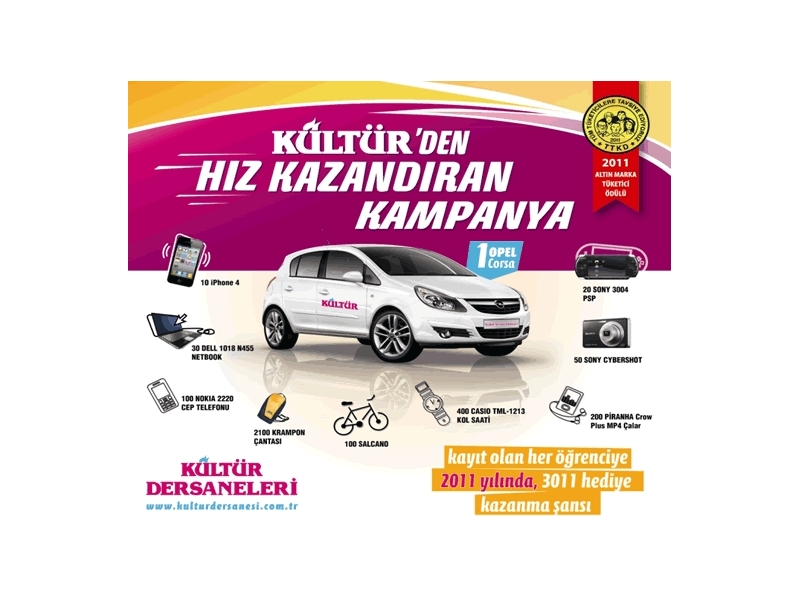 Kltr Dersaneleri'nden Hz Kazandran Kampanya