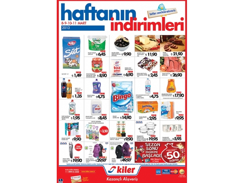 Kiler 8 - 11 Mart 2013