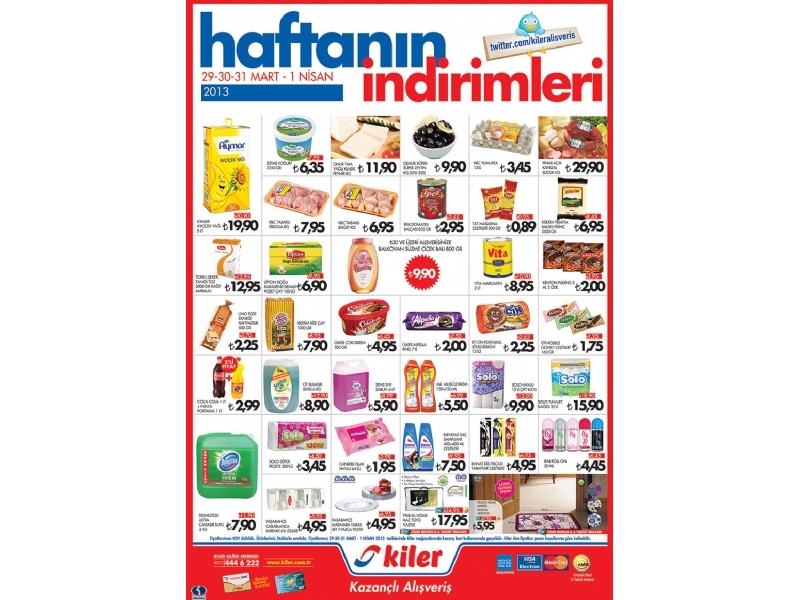 Kiler 29 Mart - 1 Nisan 2013