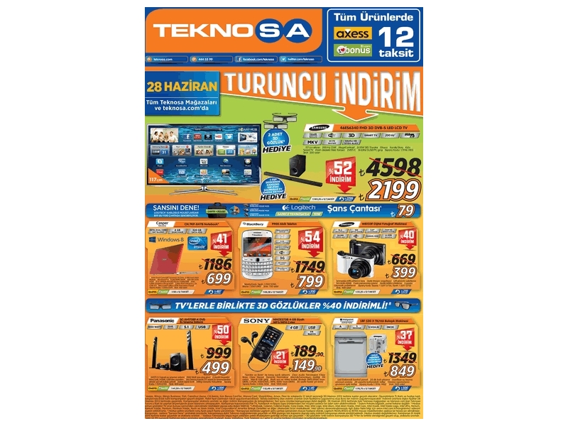 Teknosa 28 Haziran - 2