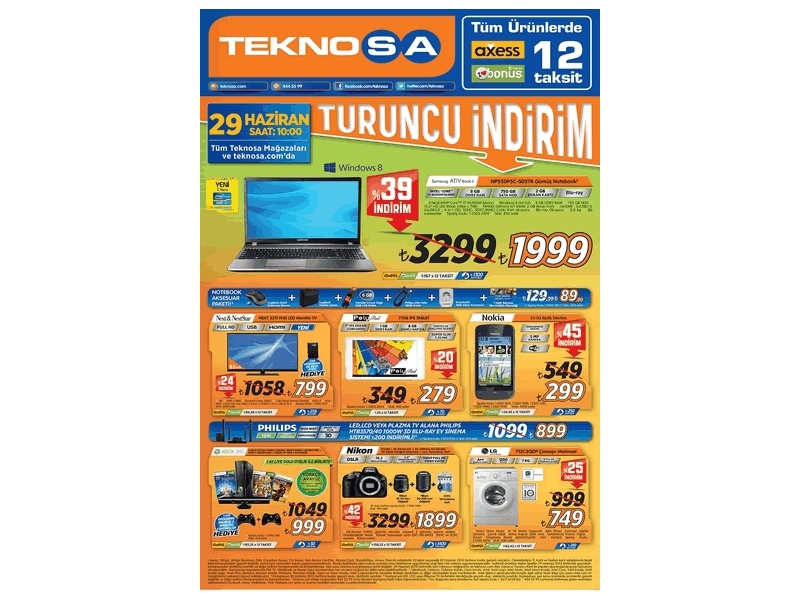 Teknosa 29 Haziran - 2