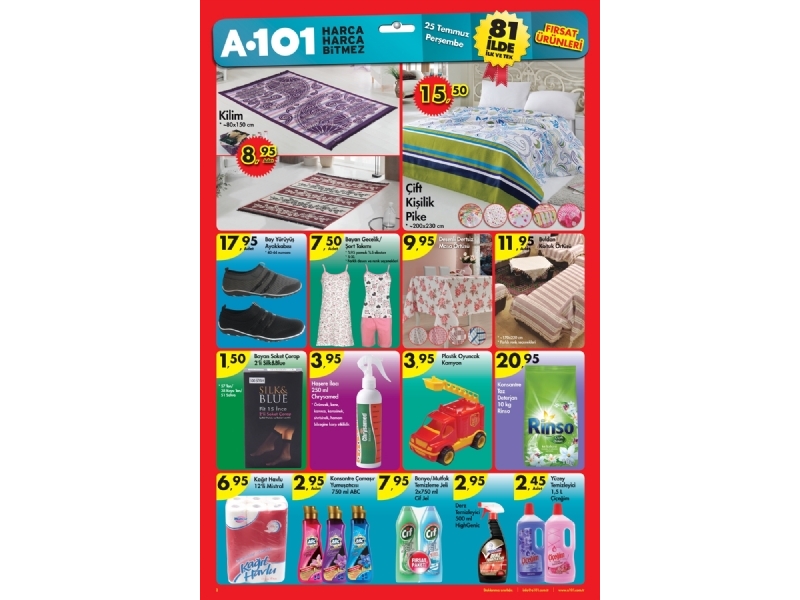A101 25 Temmuz - 2