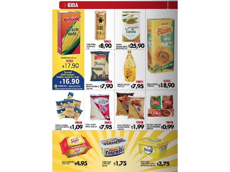 Kiler 30 A�ustos - 2 Eyl�l 2013 2013 HaftaSonu �ndirimleri