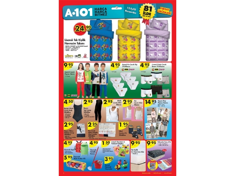 A101 12 Eyll - 2