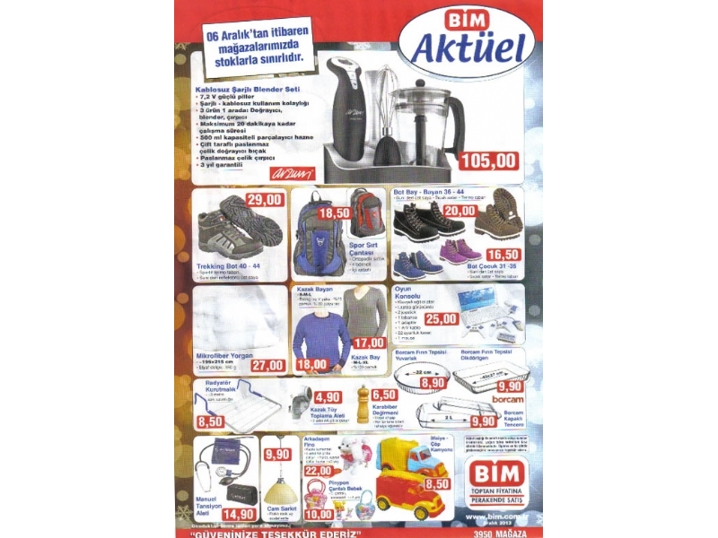 Bim 6 Aral�k 2013