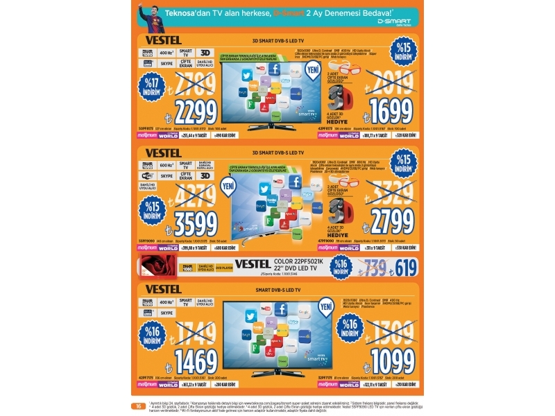 Teknosa 7 - 8 - 9 Mart - 16