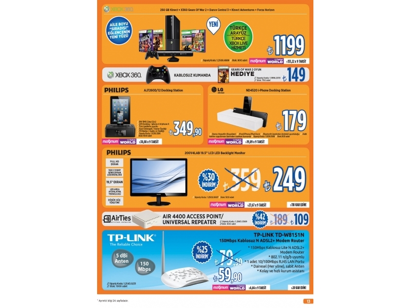 Teknosa Turuncu ndirim - 13