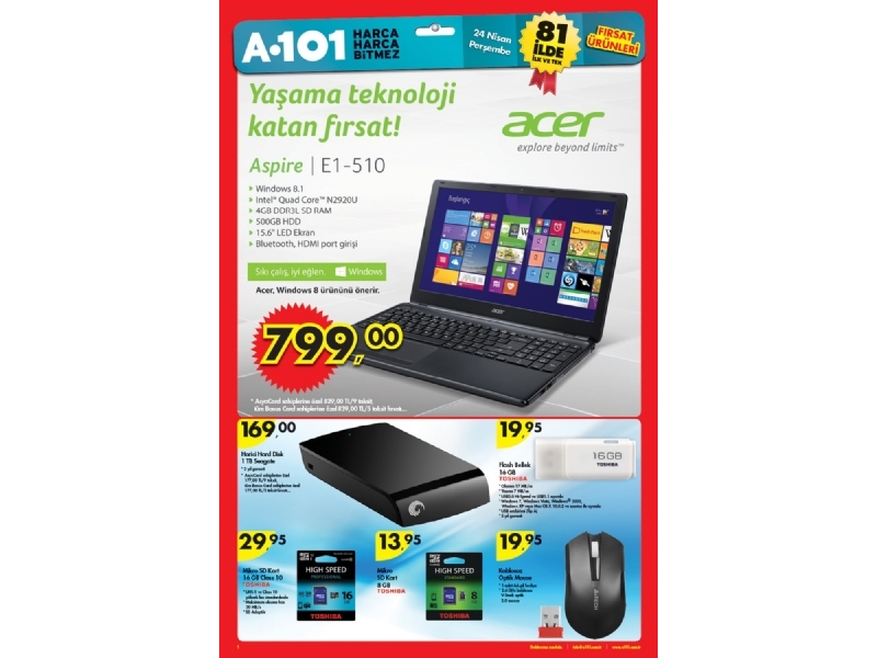 A101 Market 24 Nisan - 1