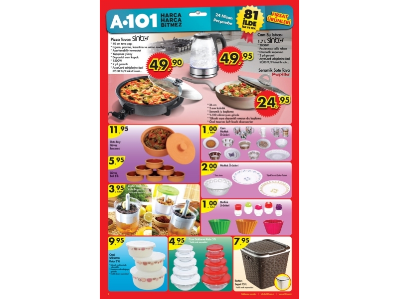 A101 Market 24 Nisan - 2