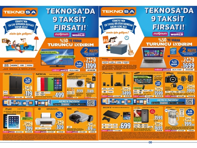 Teknosa 2 - 3 - 4 - 5 Mays 2014
