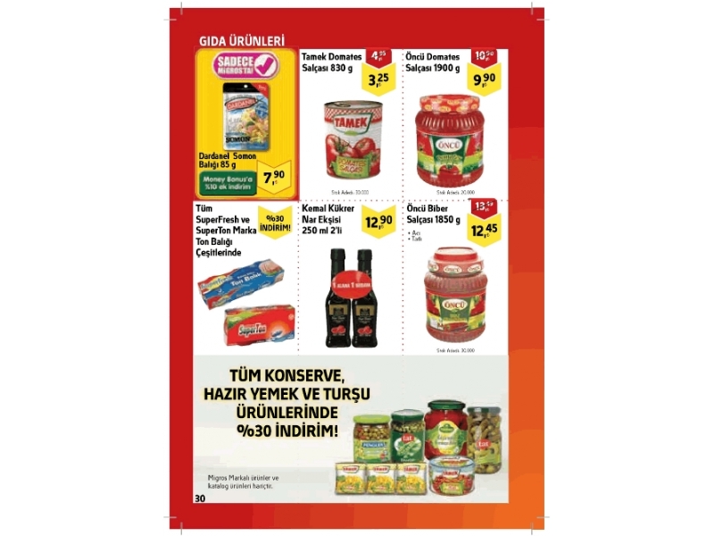 Migros 22 Mays - 30