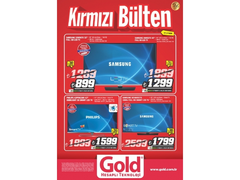 Gold 10 Ekim - 2