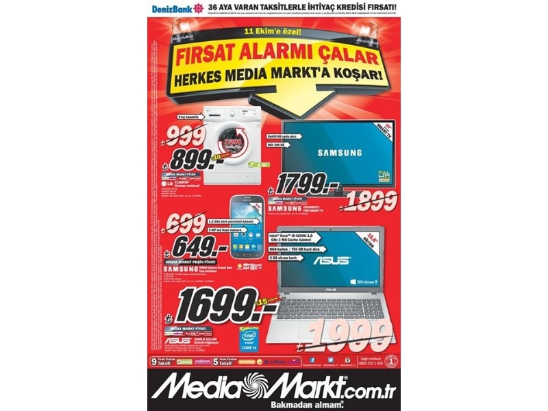 Media Markt 11 Ekim Frsat Alarm