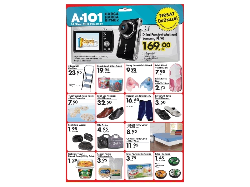 A101 Market 14 Nisan 2011 Firsat Urunleri Market Ve Gida