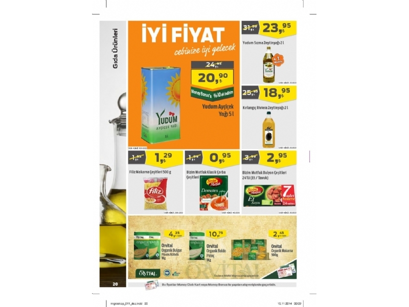 Migros 20 Kasm - 20