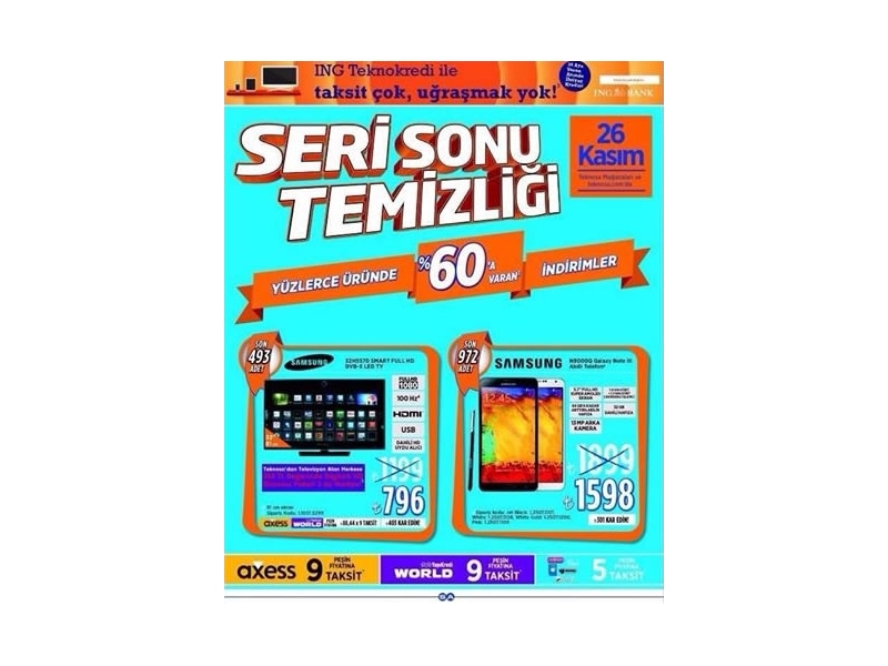 Teknosa Seri Sonu Temizlii