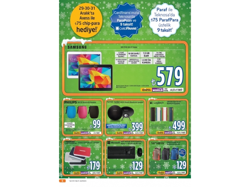 Teknosa Turuncu ndirim - 6