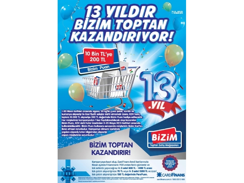 Bizim Toptan 13. Yl - 1