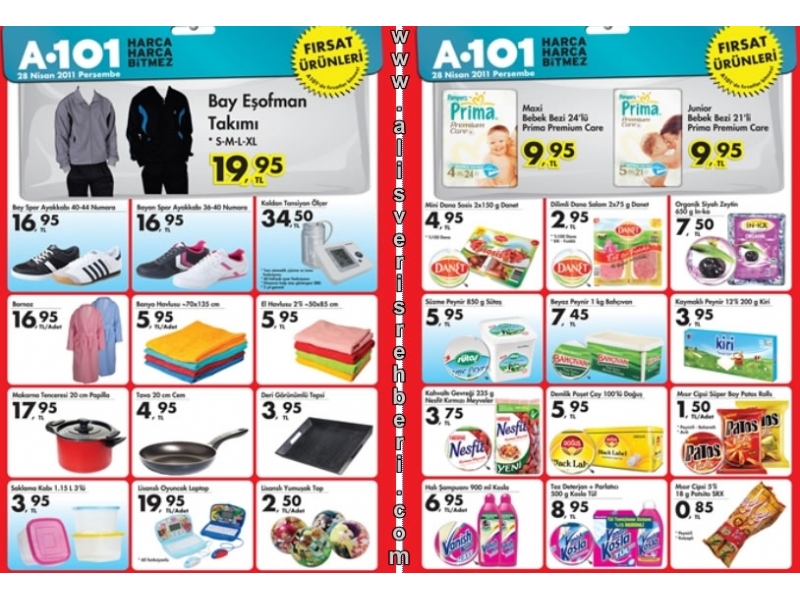 A101 Market 28 Nisan 2011 Frsat rnleri Bror
