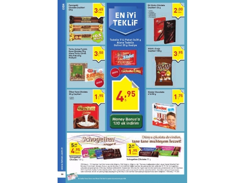 Tansa� 28 May�s - 10 Haziran 2015 - 30