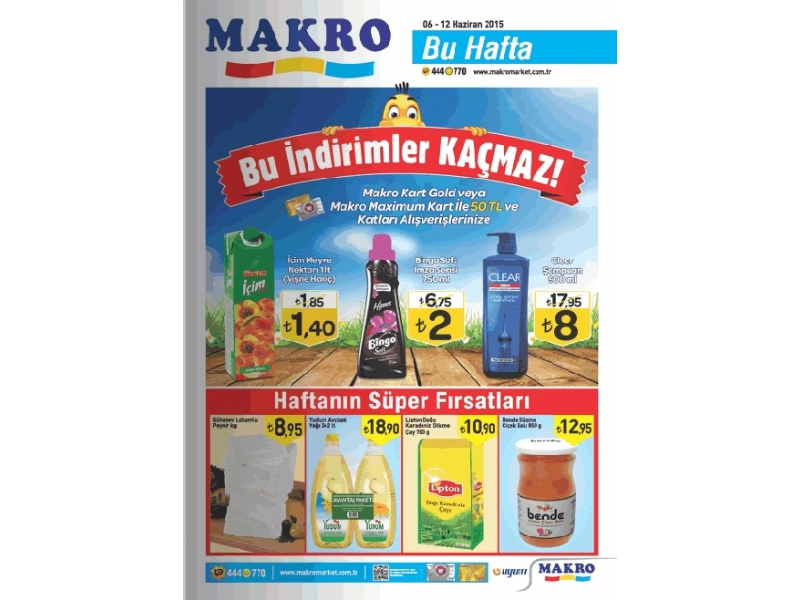 Makro Market 6 - 12 Haziran 2015 - 1