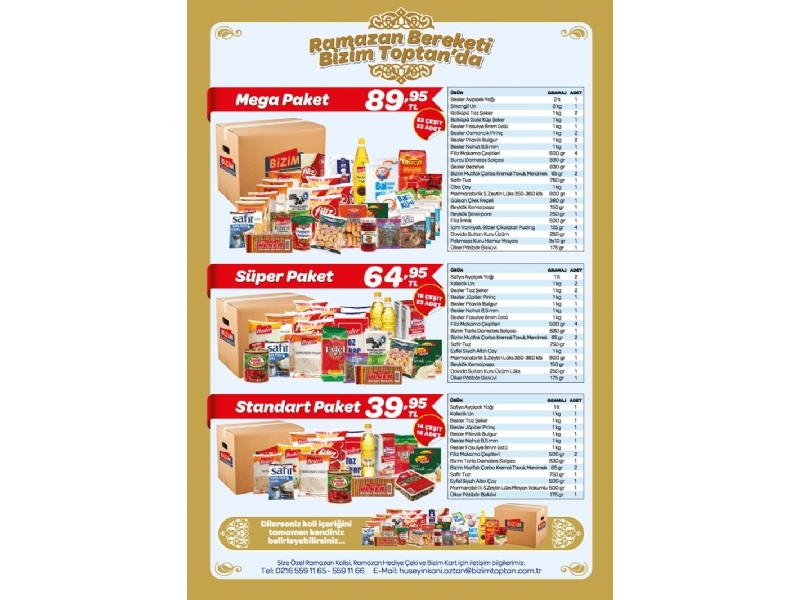Bizim Toptan Ramazan Kolisi 2015