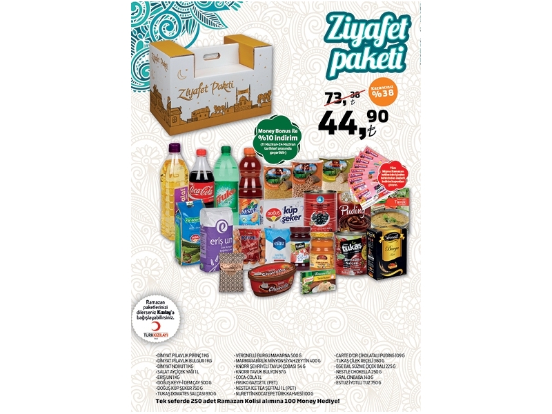 Migros Ziyafet Paketi