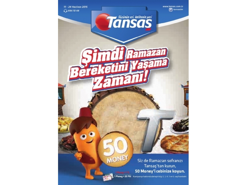 Tansa 11 - 24 Haziran 2015 ndirimli rnler Katalou - 1