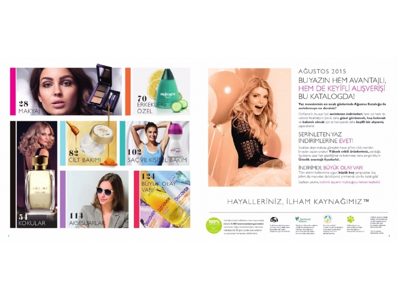 Oriflame Austos 2015 Katalou - 2