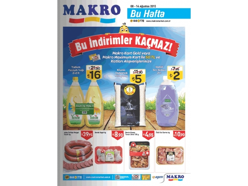 Makro Market 8 - 14 Austos 2015 - 1