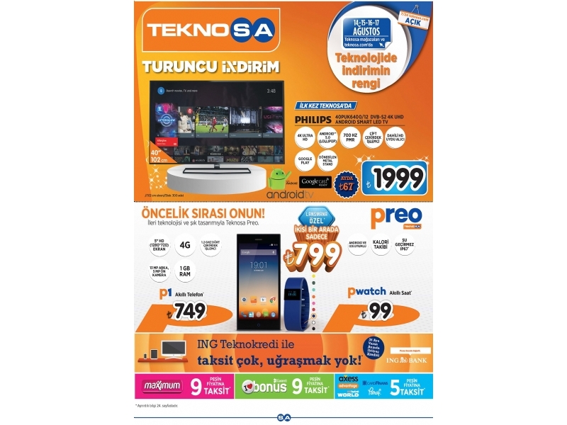 Teknosa 14 - 17 Austos 2015 - 1