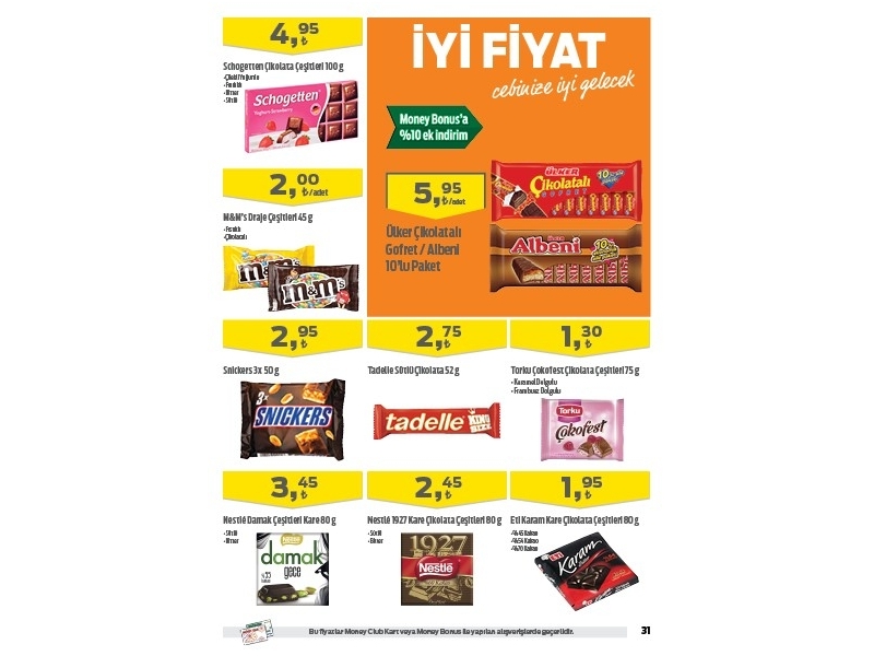 Migros 20 Austos - 2 Eyll 2015 Migroskop Dergisi - 31